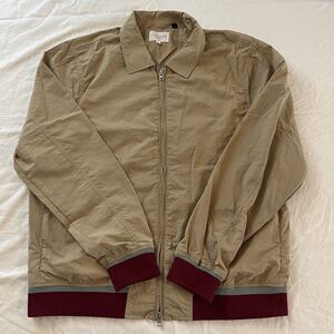 Five Four Los Angeles‎ Ripstop Jacket Men's Full Zip Size XL Tan